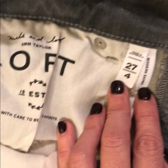 Loft modern skinny size 4 (27) - Picture 4 of 7